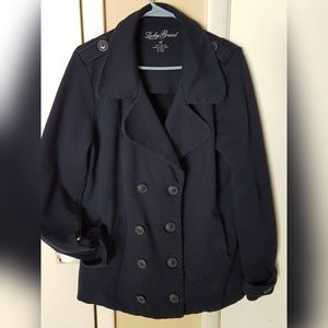 Lucky Brand Navy Blue Peacoat